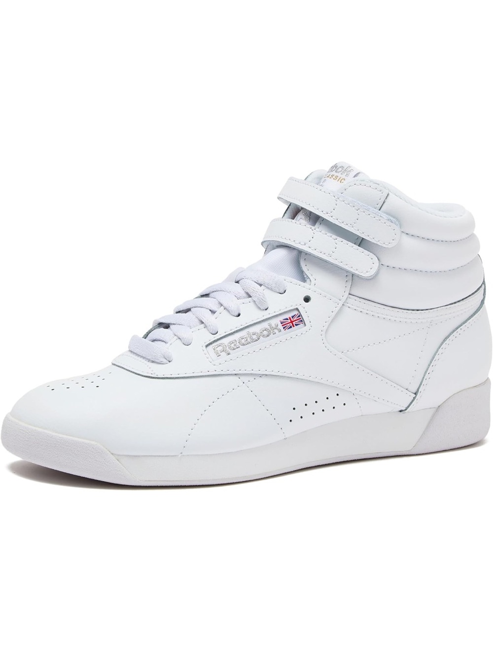 Reebok White High-Top Velcro